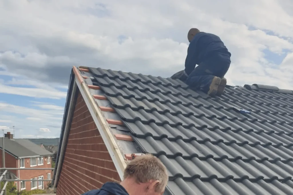 Pitched roof installation in London, with expert roofers delivering durable and weather‑resistant roofing solutions for residential and commercial properties.