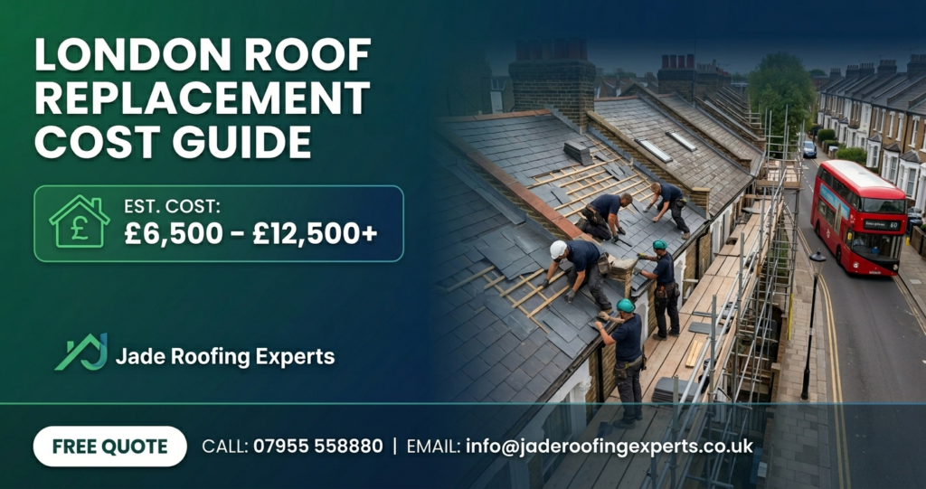 How Much Does It Cost to Replace a Roof in London? 2026 Price Guide + Free Quote