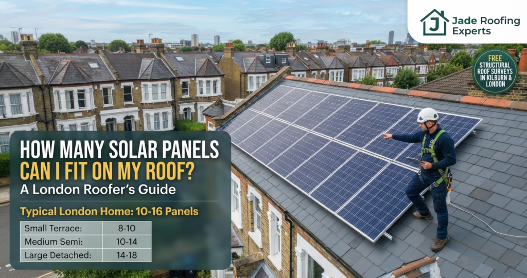How Many Solar Panels Can I Fit on My Roof A London Roofer’s Guide by Jade Roofing Experts